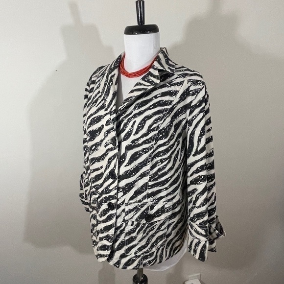 Studio works sz md jacket lightweight nice accent - Picture 4 of 9
